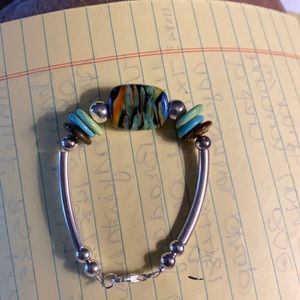 7” .925 sterling silver beads